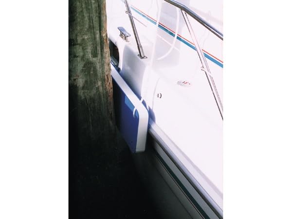 Boot & Motor Talamex Flachfender 1 blau/weiß 412 x 212 x 46 mm