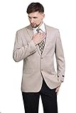 Mens Suit Blazer Jacket Two Button Stretch Sports Coats