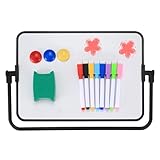 Paket beinhaltet: Sie erhalten 1 x Whiteboard, 8 x trocken abwischbare Stifte, 1 x Whiteboard-Radierer, 3 x Magnetkugeln; Das perfekte Werkzeug für den Unterricht in kleinen Gruppen oder den interaktiven Unterricht zu Hause. Wir bieten Ihnen einen sorgenfreien After-Sales-Service.