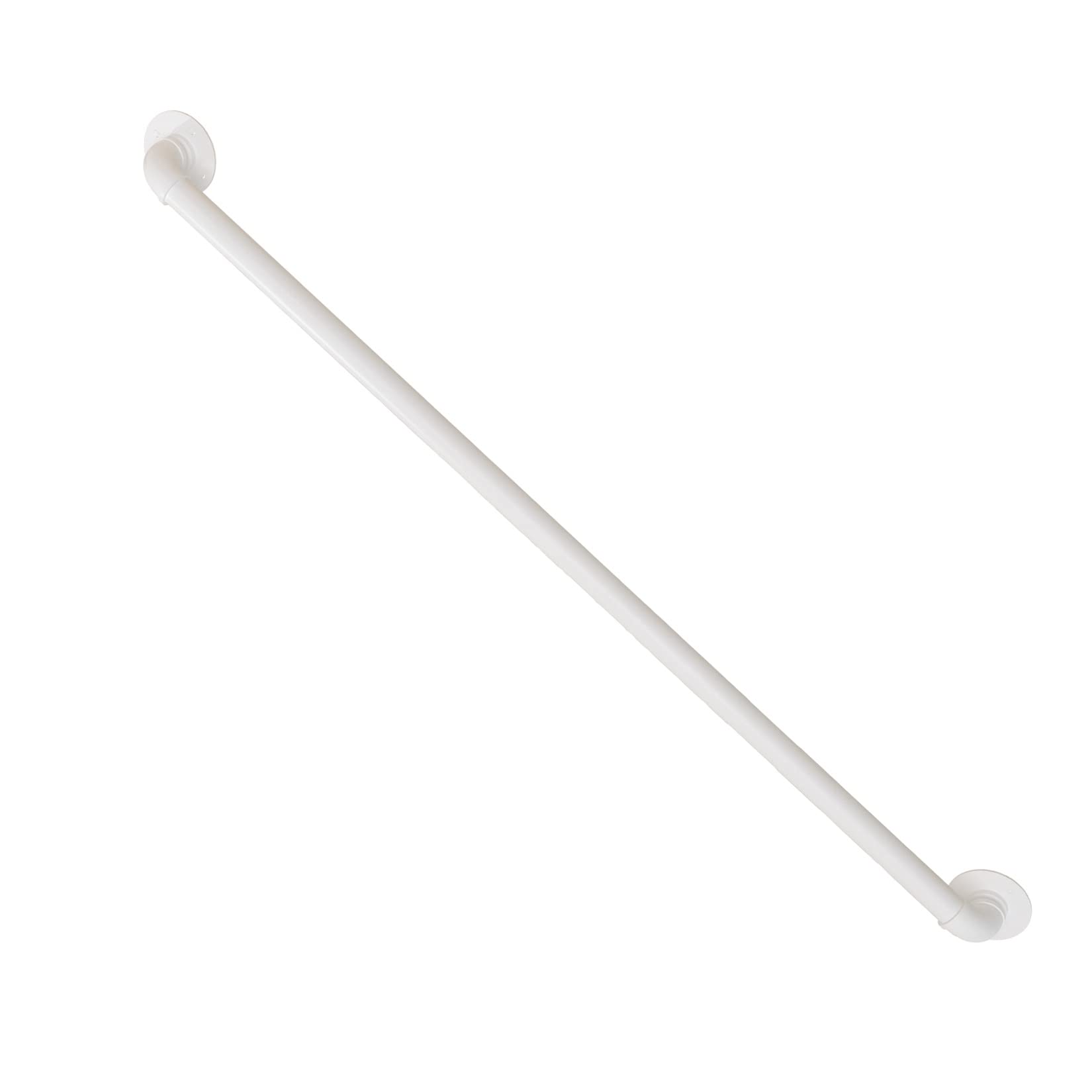 Garde-corps industriel rustique noir pour escaliers – Fer forgé avec accents Installation facile Parfait pour une utilisation en intérieur et en extérieur Design compact