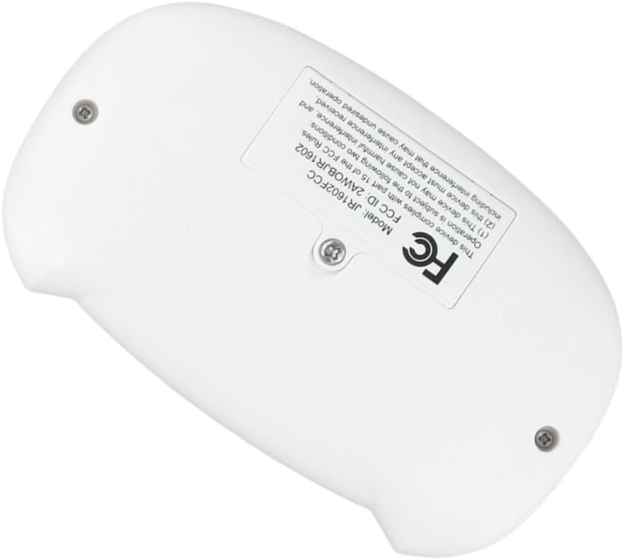 Back of mainlly Remote Control with FCC information