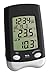 Produktbild TFA Dostmann Wave Funk-Thermometer, 30.3016.01.IT, Uhrzeit/Datum/Wochentag Außentemperatur, Innentemperatur, Schwarz