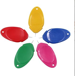 5Pcs Auto Needle Threader Elderly Sewing Aid Simple Device for DIY Machine Hand Sewing Cross Stitch Tool with Ergonomic Grip