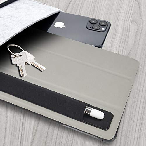 Doormoon Pencil Holder for iPad 2018 (6th Gen)/ iPad Air/ 9.7 / Pro 10.5"/12.9", Detachable Elastic Apple Pencil 2nd Gen Leather Sleeve Pocket Pouch - Image 8