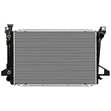 SCITOO Engine Coolant Radiator Assembly for Ford for F-150 1985-1996, for F-250 1985-1997, for F-350 1993-1997, Bronco, Replace 1453