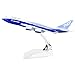 Boeing 747 Alloy Metal Airplane Models Die-cast 1:400