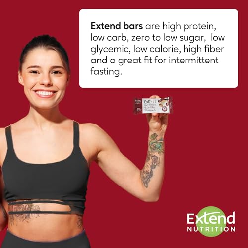 Extend Bar 611018 Extend Nutrition 1 Gram Sugar High Protein Bars, Perfect Diabetic Snacks thumb #6