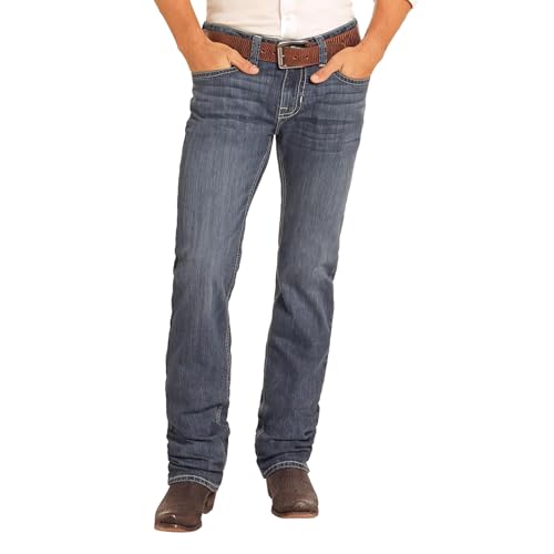 Rock & Roll Denim N Two Tone Pistol Stackable Jean3