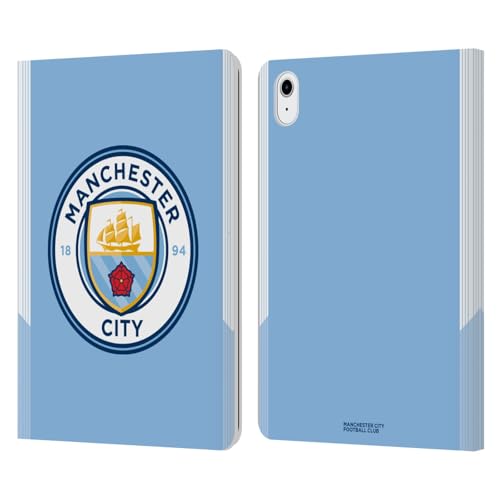 Carcasa de cuero Manchester City para iPad Air 2020/2022 tipo libro funda oficial