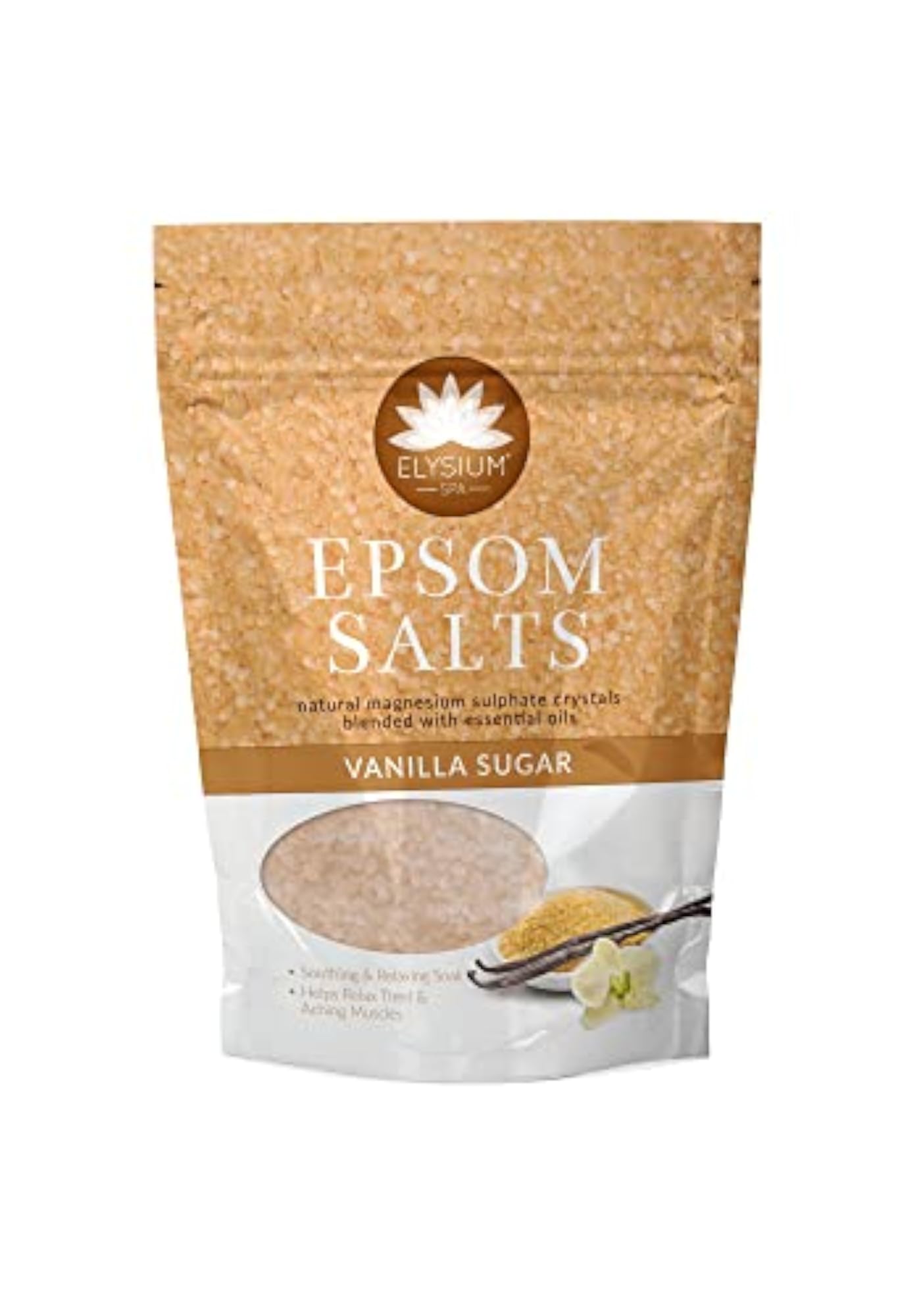 Spa Natural Vanilla Epsom Bath Salts