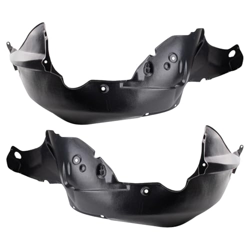 Image of TRQ Front Inner Fender Liner Set Compatible with 2010-2012 Ford Fusion FO1248143 FO1249143