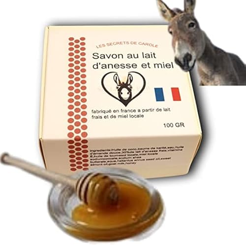 savon au lait d"ânesse naturel sans huiles essentielles soins visage