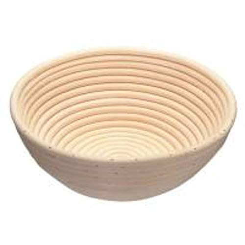 Banetones de pan redondo de ratán natural de 22 cm para fermentación artesanal 4