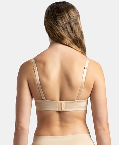 Image of Jockey 1831 Strapless Bra | Under-Wired | Padded | Full Coverage with Multiway Styling| Soft Touch Microfiber Nylon Fabric