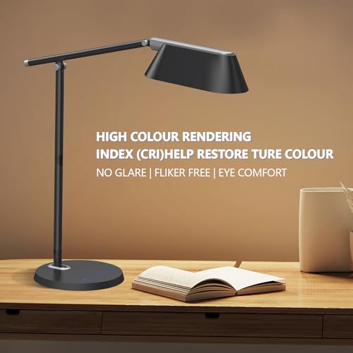 Lampe de bureau LED pour le télétravail confort et arrêt différé