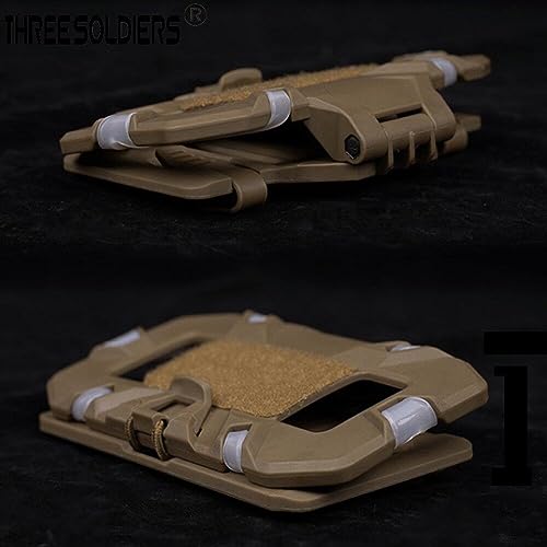 Tablero de navegación Molle con panel táctico plegable para mapas y móvil 3