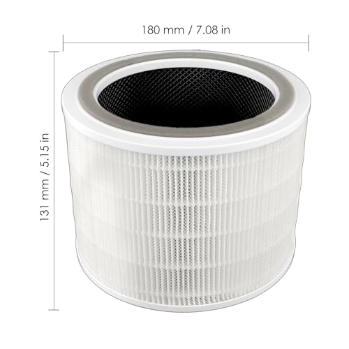 Miniatura 7 de 2 Piezas Core 200s Filtros De Repuesto Compatibles Con Purificador De Aire Wifi Inteligente Levoit Core 200s, Filtro Hepa Verdadero Core 200s H13, Filtros De Carbón Activado 3 En 1 Hepa