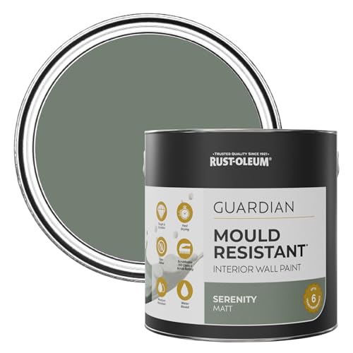 Rust-Oleum Green Guardian Mould Resistant Wall Paint - Serenity 2.5L