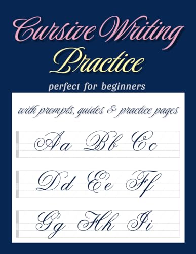 Cursive Writing Practice: Learn to write in cursive with this fun and easy-to-follow workbook!