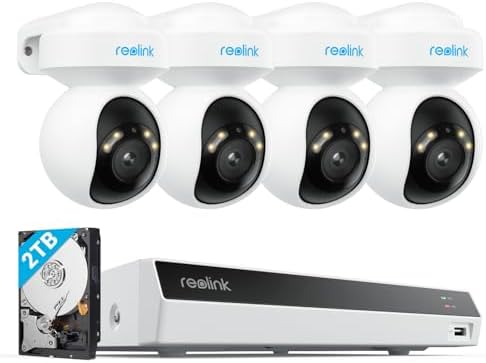 Amazon.com: REOLINK 4K 5X Optical Zoom Wired Security Camera System ...