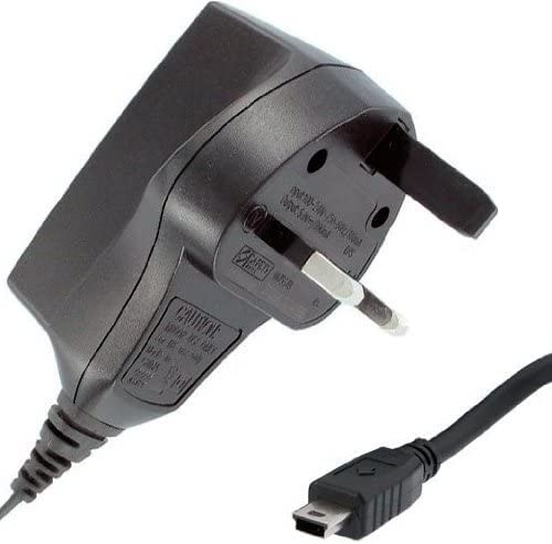 Mr. Gadget's Solutions® Väggladdare kompatibel med GARMIN Drive Drivesmart Driveassist Nuvi Sat Nav 1270 1290 1300 1310 1340 1350 | GPS Essential Series 52LM/54/52/42LM/54LM/44LM/42 (Mini USB)