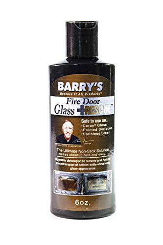 Barry's Restore It All Products - Fire Door Glass Rescue (6oz.) | The #1 selling solution designed to remove & reduce the adherence of carbon while enhancing glass appearance!