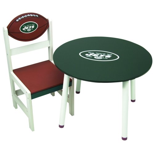 New York Jets Wooden Team Table