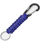 EOTW Paracord Schlüsselanhänger Karabiner Personalisiert Karabinerhaken D Ring Schlüsselband Schl...