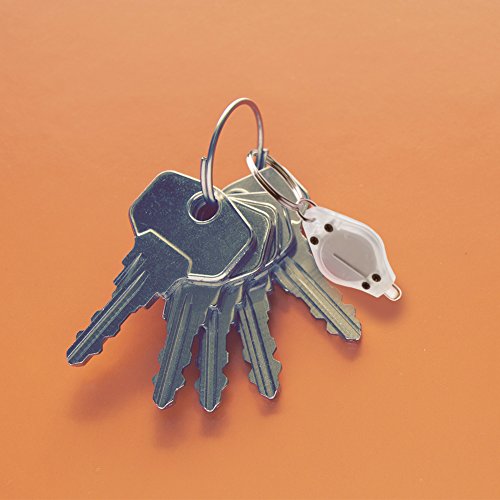 Jowbeam 15 Packs Mini Keychain Mini Led Flashlight Key Ring Light Torch Light Lamp, Dog Light, Dog Collar Light, White Beam #TOP3