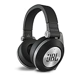 JBL E50 BT Cuffie Stereo Bluetooth Imbottite, Ricaricabili, Wireless, Compatibili con Prestazioni Purebass, Compatibili con Dispositivi Apple iOS e Android, Nero