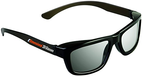 Edimensional 2D Glasses 2 Pack - Turns 3D Movies Back Into 2D 2 Pairs For Sony, Lg, Vizio Tv's And With All Other Passive 3D Televisions Also For Use In Reald 3D Theaters! #TOP4