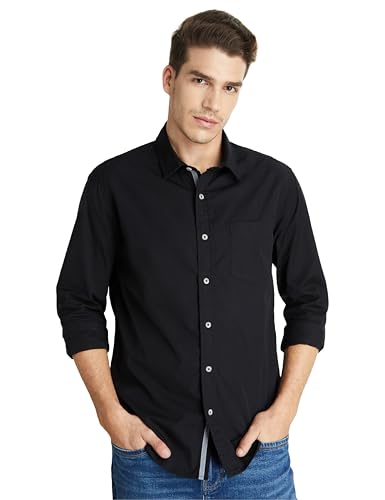Image of Symbol Premium Men's Casual Cotton Poplin Shirt (Regular Fit)