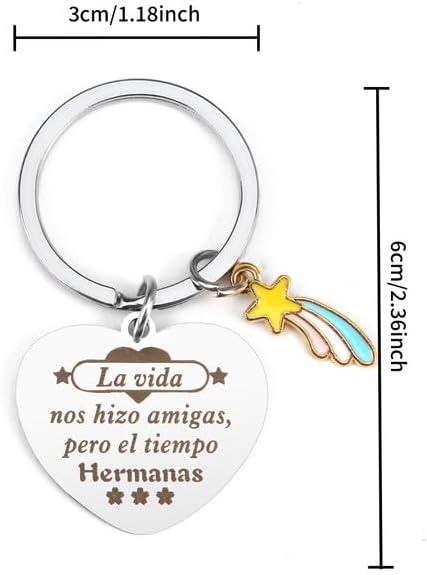 Miniatura 2 de Llavero de amistad, regalos de Amiga para mujer, mejor amiga, regalos de cumpleaños para mujeres, amigas, regalos de amistad para mujeres, amigos,