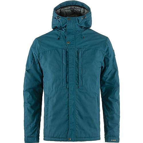 Preisvergleich Produktbild Fjällräven Herren Winterjacke Skogsö Padded Jacket deep sea petrol türkis - L