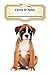 Carnet De Notes: Boxer | Chiot ou Chien | A5 139 Pages Avec Papier Ligné | Art Notes | Cahier | Ligned Journal | Notebook | Espace pour votre nom