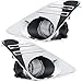 Camry Fog Lights 2012 2013-2014 - RP Remarkable Power, Fog Lights for 2012 2013 2014 Camry Fog Light Kit Chrome Cover Switch wiring Harness with Clear Lens Halogen Bulbs FL7009