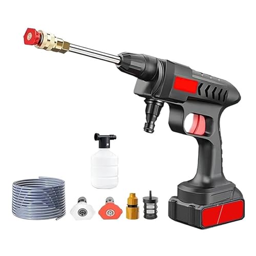 Pistola De Lavado Coches 60bar, Boquilla Pulverización, Limpiador Alta Presión For Limpieza Jardín Y Hogar, Agua, Lavadora Limpieza Precisa Eficaz