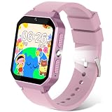 キッズ 腕時計 子供用 スマートウォッチ 【1.69インチ 40万高画素】 smart watch for kids 女の子 男の子 おもちゃ 歩数計 自撮り 録音 音楽再生 英語学習カード オーディオブック 32種類ゲーム アラーム キッズ腕時計 日本語対応 usb充電式 入園入学祝い クリスマス 誕生日 プレゼント 小学生 子供 ギフト