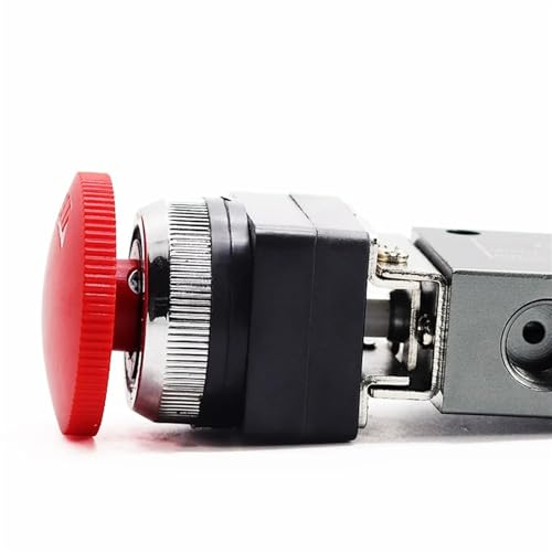 Válvula de control manual de aire de 3 vías de 1/4 pulgada para cilindros Serie JM 6