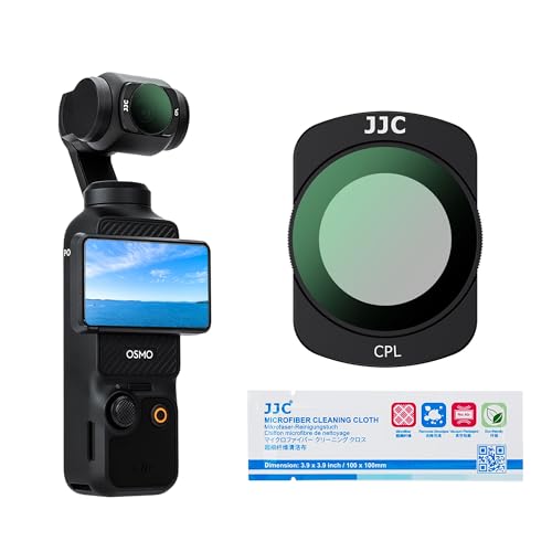 Image of JJC Magnetic CPL Filter for DJI OSMO Pocket 3 Creator Combo | Circular Polarizer Polarizing Filter for Pocket3, Multi-Coated HD Optical Glass, Water-Resistant, Anti-Oil and Anti-Static