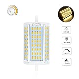 ▷LED REGULABLE - 30W LED R7S, 118mm, Luz Blanco Cálido 3000K, Compatible Con regulador de intensidad con double ended socket; Voltaje de entrada de 220-240V.