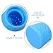 POPETPOP Pet Shower Sprayer Portable Silicone Dog Cleaning Tool for Outdoor Use Easy to Carry Quick Setup Deep for Hiking Beach and Park Activities