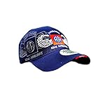 82nd Airborne Division Baseball Cap Embroidered Adjustable Duck Tongue Military Hat Blue