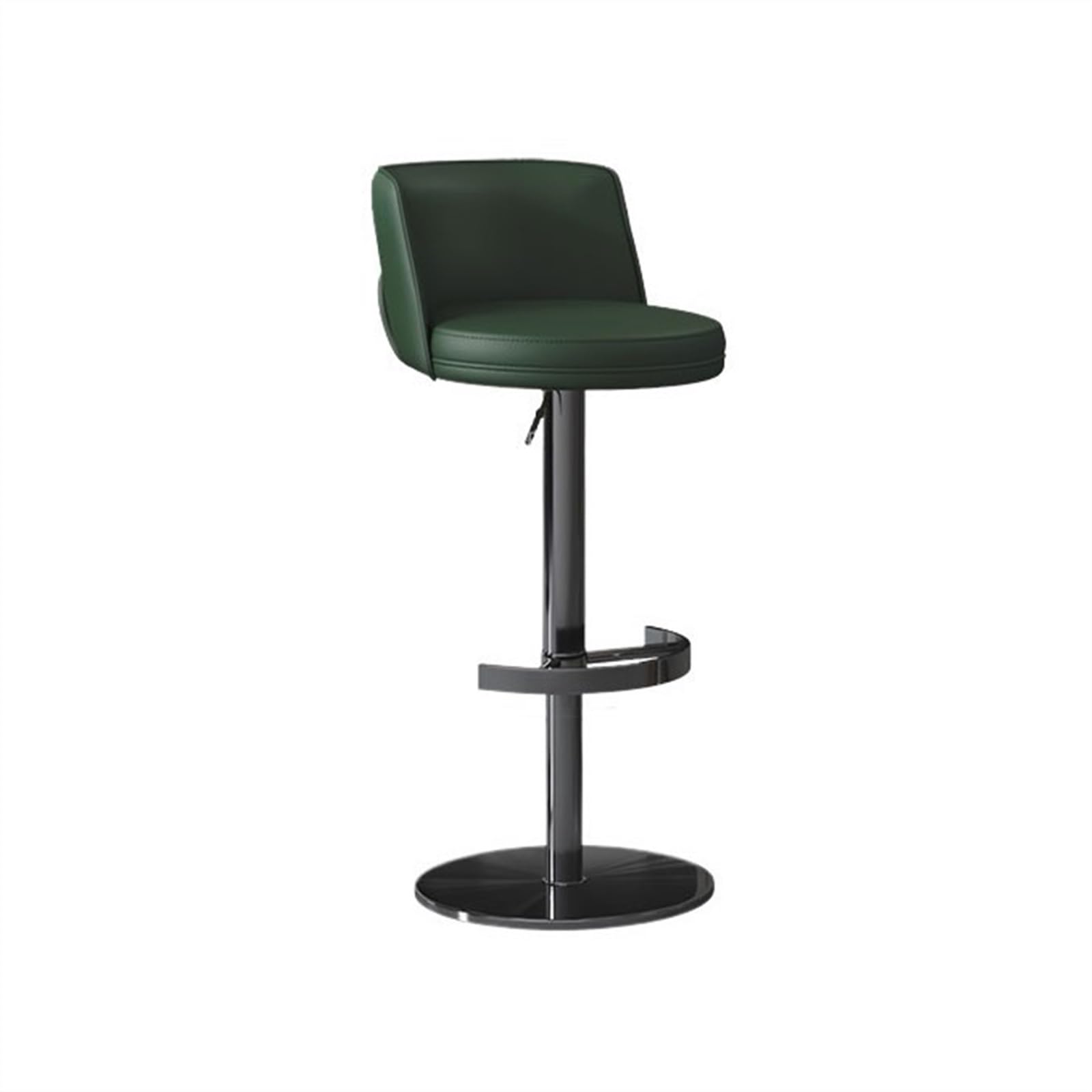 Eines C Home Bar Furniture Modern Simple Barstool Stainless Steel Household High Hair An Be Lifted (56-82Cm) Swivel Bar Hair Ounter Barstool(C)