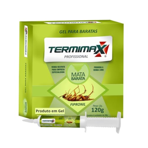 Mata Baratas Francesinha Gel Poderoso Kit C/ 4 Unidades 120g