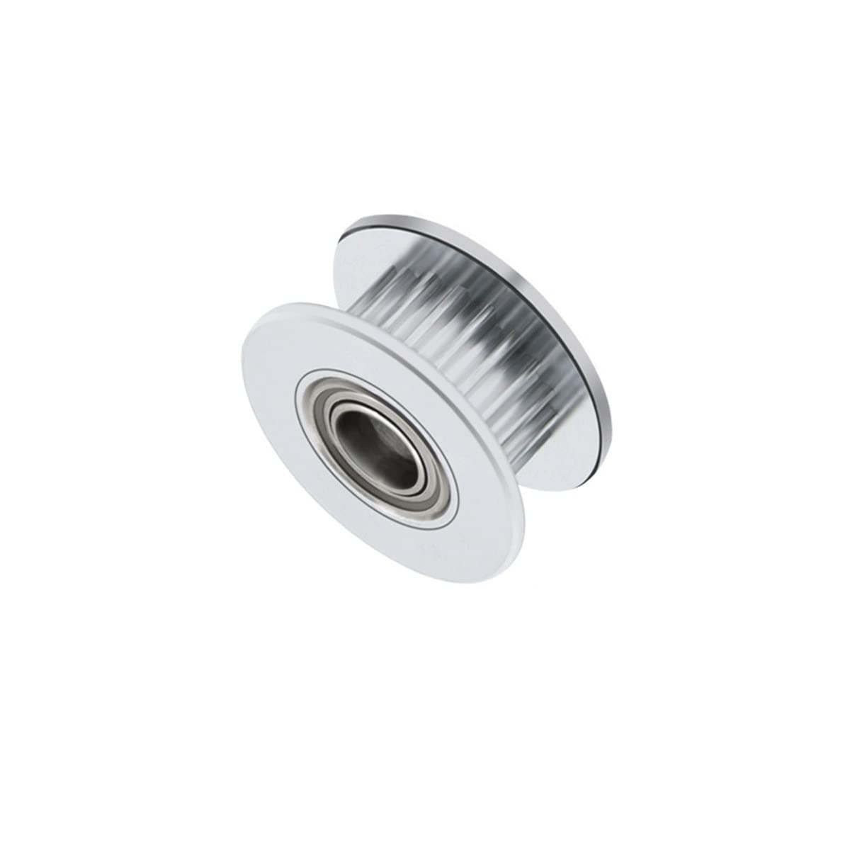 Lot 2 Poulies Pour Perceuse à Colonne - Roues Transmission Aluminium 14 Et 22 Mm, 5 Vitesses, Compatible Courroie Trapézoïdale Type A