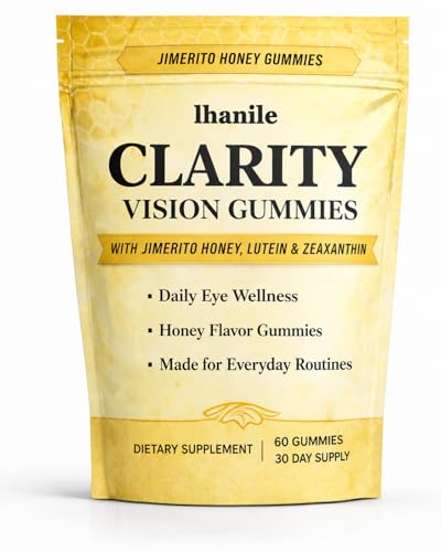 Lhanile Clarity Vision Gummies Lutein & Zeaxanthin Blend 60 Count