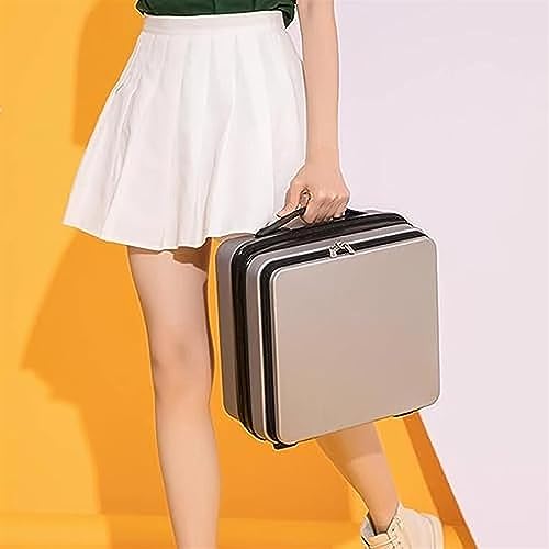 16 Inch Suitcase, Business Accessories Hard Shell Business Briefcase, Business Password Box Organizer For Travel Boarding Documents Storage Business Outing (Color: Gray)2