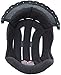 Shoei RF-SR Type-K Center Pads Street Motorcycle Helmet Accessories - Black/X-Large 9mm