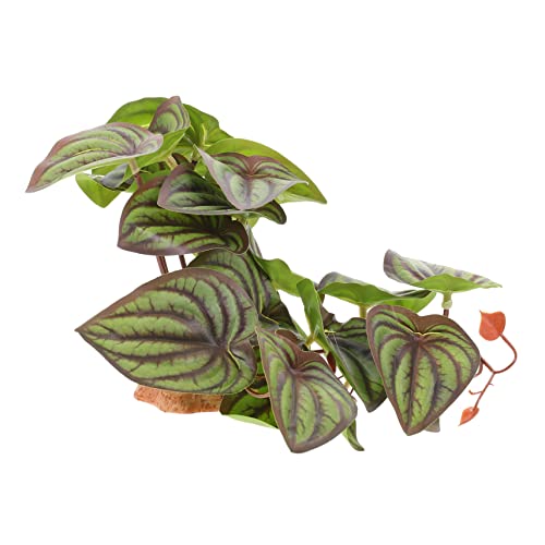 Levemolo Artificial Reptile Plants for Terrarium Decor Simulated Greenery Adornment for Gecko Tanks and Easy to Install Landscape Decoration for Lizards Tortoises and Frogs